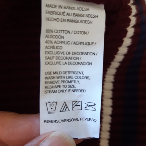 NWT | IZOD knit CARDIGAN - Picture 4 of 8